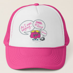 Little Miss Chatterbox & Telephone Trucker Hat