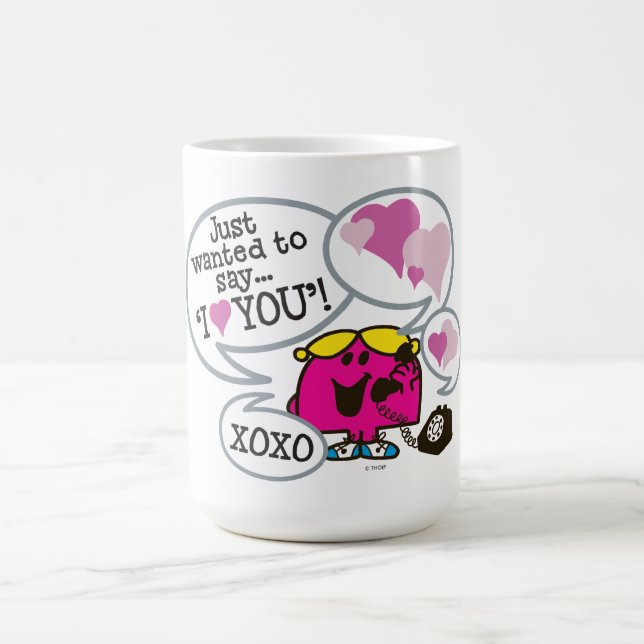 Little Miss Chatterbox | Valentine Coffee Mug (Center)