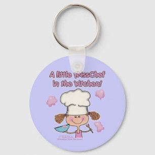 Little Miss Chef Key Ring