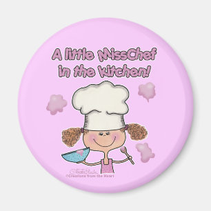 Little Miss Chef Magnet