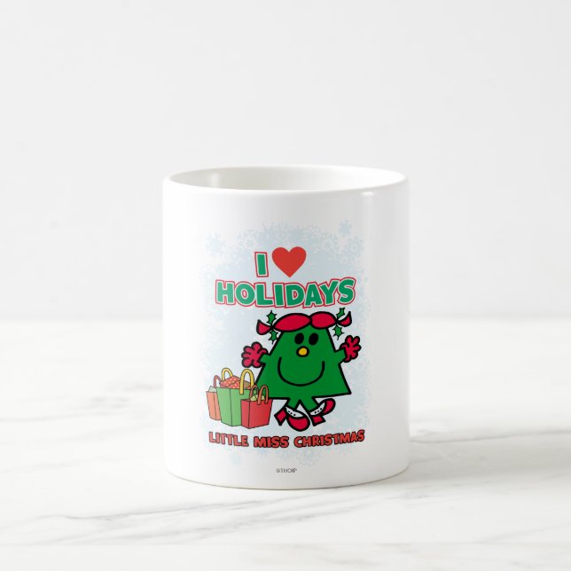 Little Miss Christmas | I Love Holidays Coffee Mug (Center)