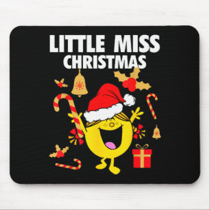Little Miss Christmas Mouse Pad