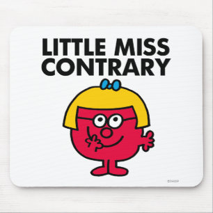 Little Miss Contrary Mouse Pad