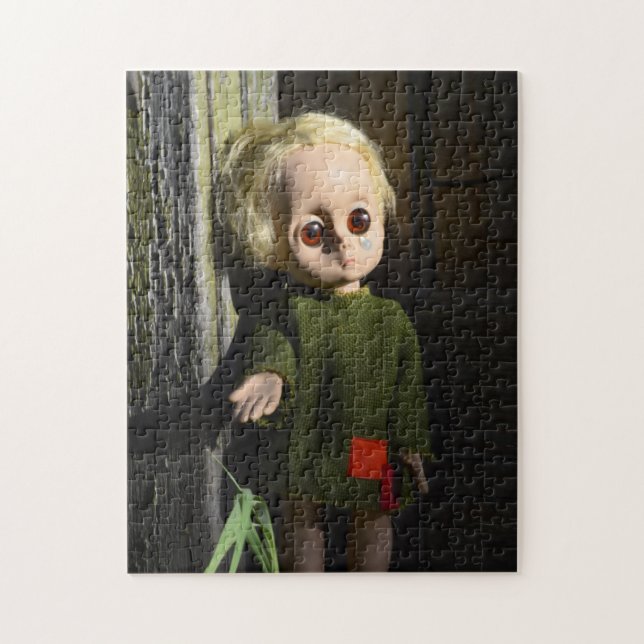 Little Miss Creepy Jigsaw Puzzle (Vertical)