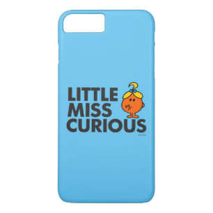 Little Miss Curious   Black Lettering iPhone 8 Plus/7 Plus Case