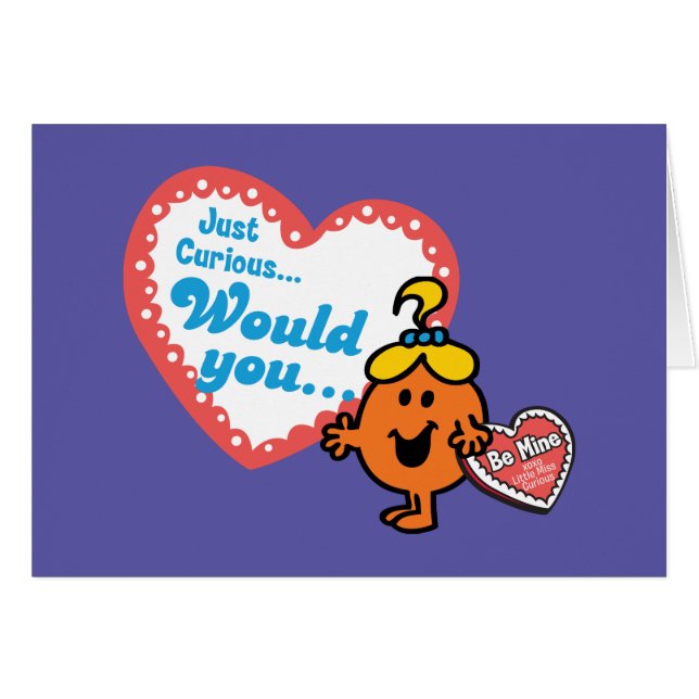 Little Miss Curious | Valentine (Front Horizontal)