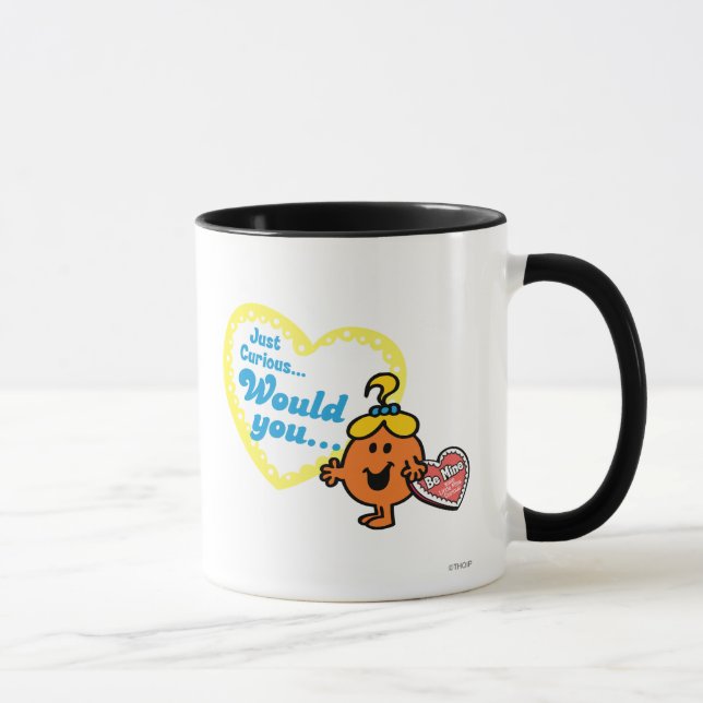 Little Miss Curious Valentine's Day Wish Mug (Right)