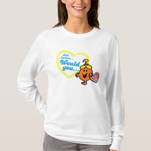 Little Miss Curious Valentine's Day Wish T-Shirt