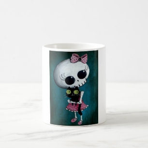 Little Miss Death - Halloween Beauty Coffee Mug
