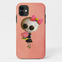 Little Miss Death with Cupcake
