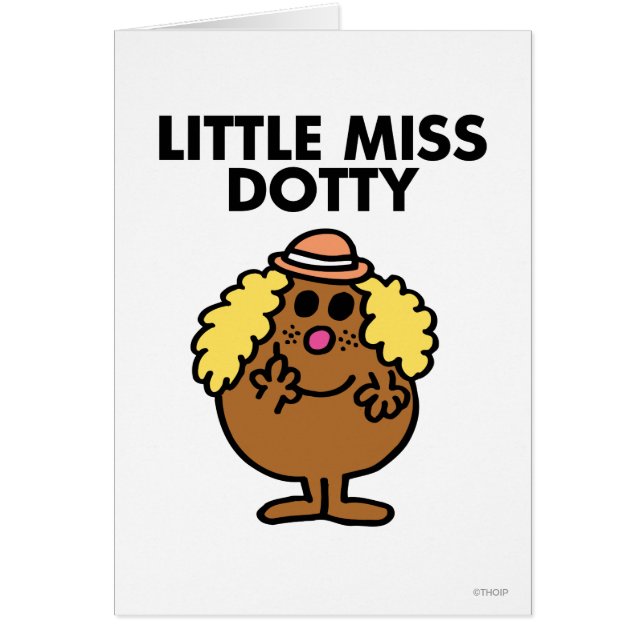 Little Miss Dotty | Black Lettering (Front)