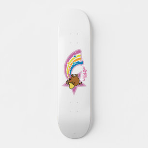 Little Miss Dotty   Chasing Rainbows Skateboard