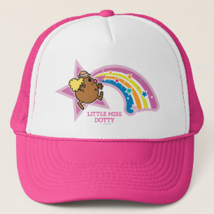Little Miss Dotty   Chasing Rainbows Trucker Hat