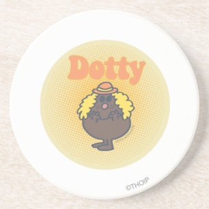Little Miss Dotty Spotlight Coaster