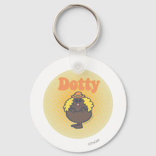 Little Miss Dotty   Spotlight Key Ring