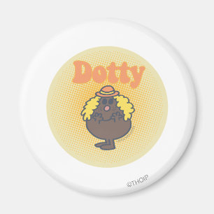 Little Miss Dotty Spotlight Magnet