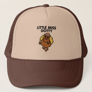 Little Miss Dotty Waving Trucker Hat