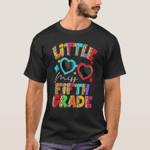 Little Miss Fifth Grade Here I Come First Day Of S T-Shirt