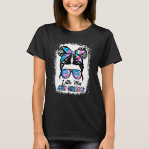 Little Miss Fourth Grade Girl Back To School 4th G T-Shirt