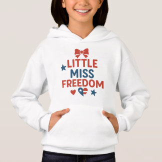 Little Miss Freedom – Cute Patriotic Girl Design