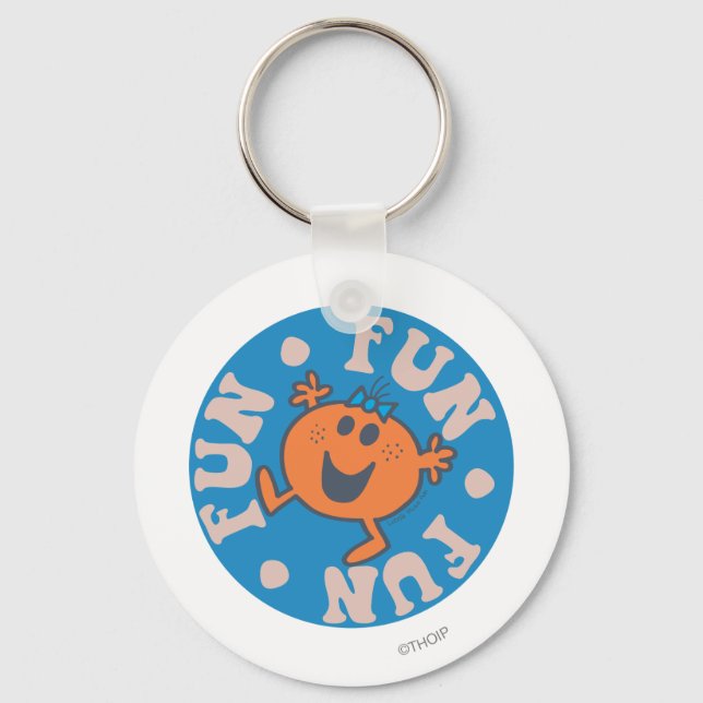 Little Miss Fun Fun Fun Key Ring (Front)