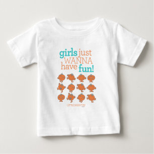 Little Miss Fun Girls Just Wanna Have Fun Baby T-Shirt