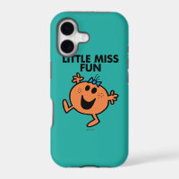 Little Miss Fun Waving Joyously
