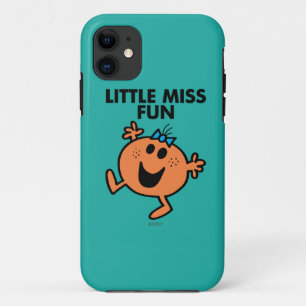 Little Miss Fun Waving Joyously iPhone 11 Case