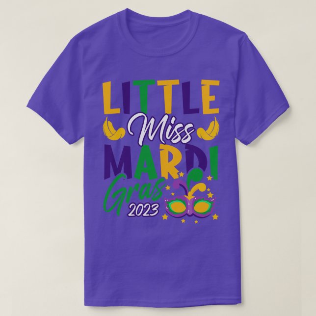 Little Miss  Funny  2023 For Kids 1 T-Shirt (Design Front)