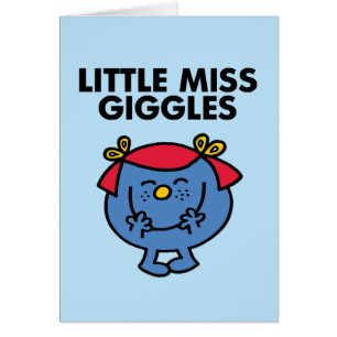 Little Miss Giggles Black Lettering
