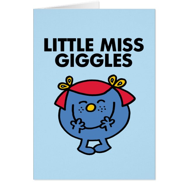 Little Miss Giggles | Black Lettering (Front)