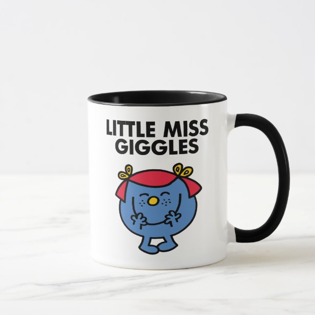 Little Miss Giggles | Black Lettering Mug (Right)