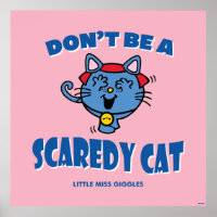 Little Miss Giggles Scaredy Cat Halloween