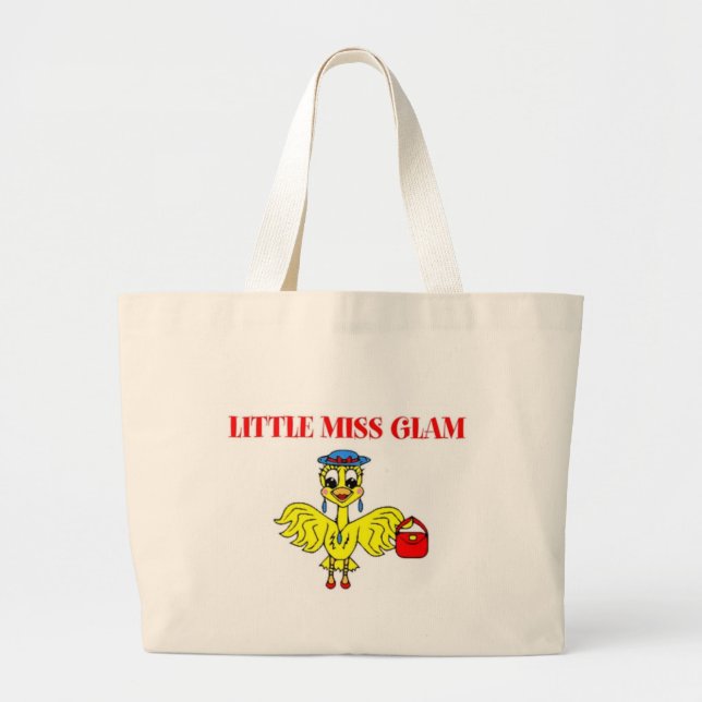LITTLE MISS GLAM LARGE TOTE BAG (Front)
