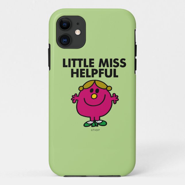 Little Miss Helpful Classic Case-Mate iPhone Case (Back)