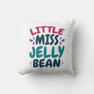 Little Miss Jelly Bean Easter Candy Nickname Cushion