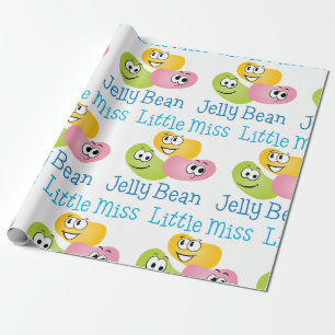 Little Miss Jelly Bean Wrapping Paper