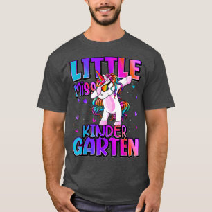 Little Miss Kindergarten Back To School Girls Kind T-Shirt