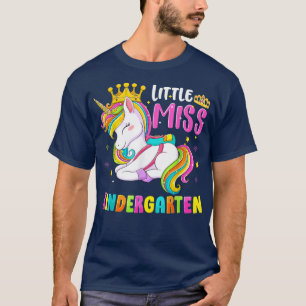 Little Miss Kindergarten Back To School Hello Kind T-Shirt