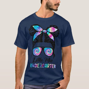Little Miss Kindergarten Girls Back To School Daug T-Shirt