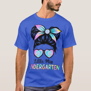 Little Miss Kindergarten Girls Back To School Shir T-Shirt