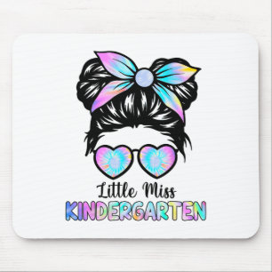 Little Miss Kindergarten Girls Ck To School Shirt Mouse Pad