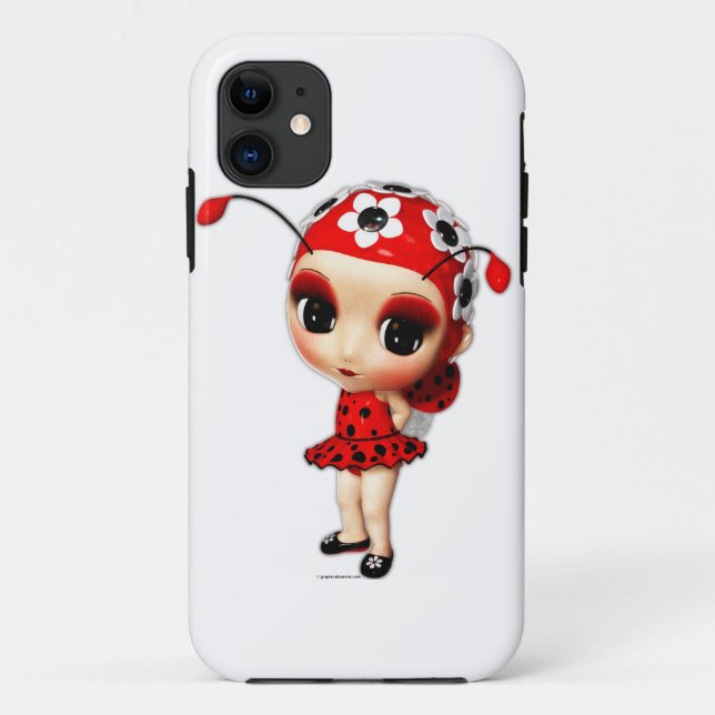 Little Miss Ladybug iPhone 5 Case (Back)