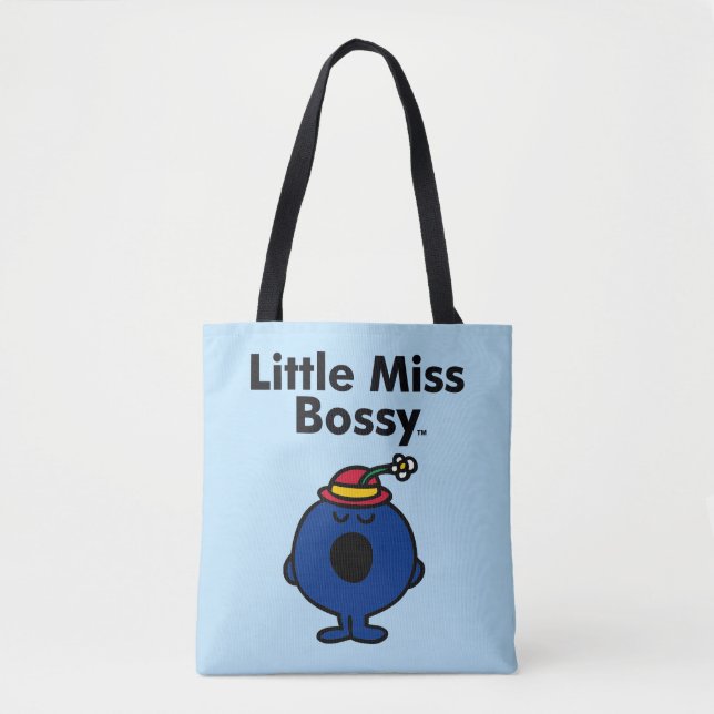 Little Miss | Little Miss Bossy is So Bossy Tote Bag (Front)