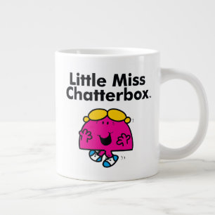 Little Miss   Little Miss Chatterbox is So Chatty Large Coffee Mug