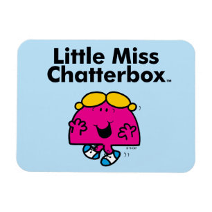 Little Miss   Little Miss Chatterbox is So Chatty Magnet