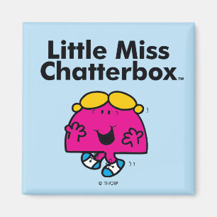 Little Miss   Little Miss Chatterbox is So Chatty Magnet