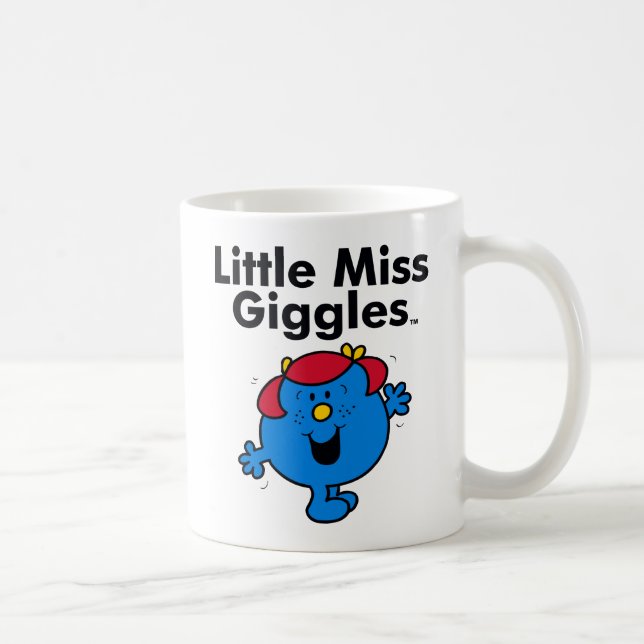 Little Miss | Little Miss Giggles Likes To Laugh Coffee Mug (Right)