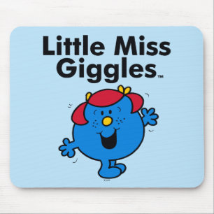 Little Miss Little Miss Giggles Likes To Laugh Mouse Pad