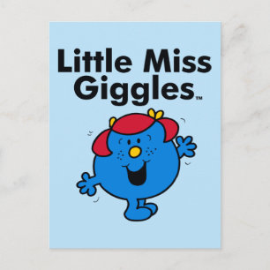 Little Miss Little Miss Giggles Likes To Laugh Postcard